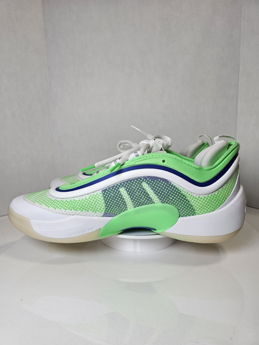 adidas D.O.N. Issue 6 JQ2249 Men’s 14 White Green Basketball Shoes New - Picture 1 of 13